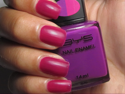 purple dress nail polish color