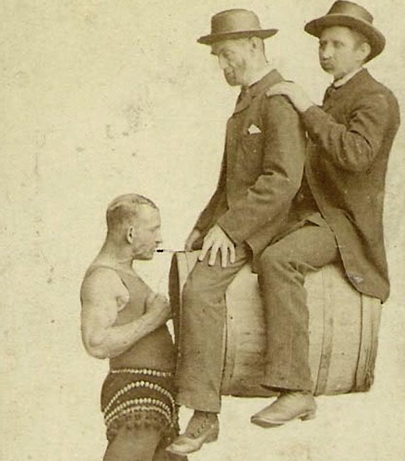 Anonymous Works "Iron Jawed Man" John Jennings