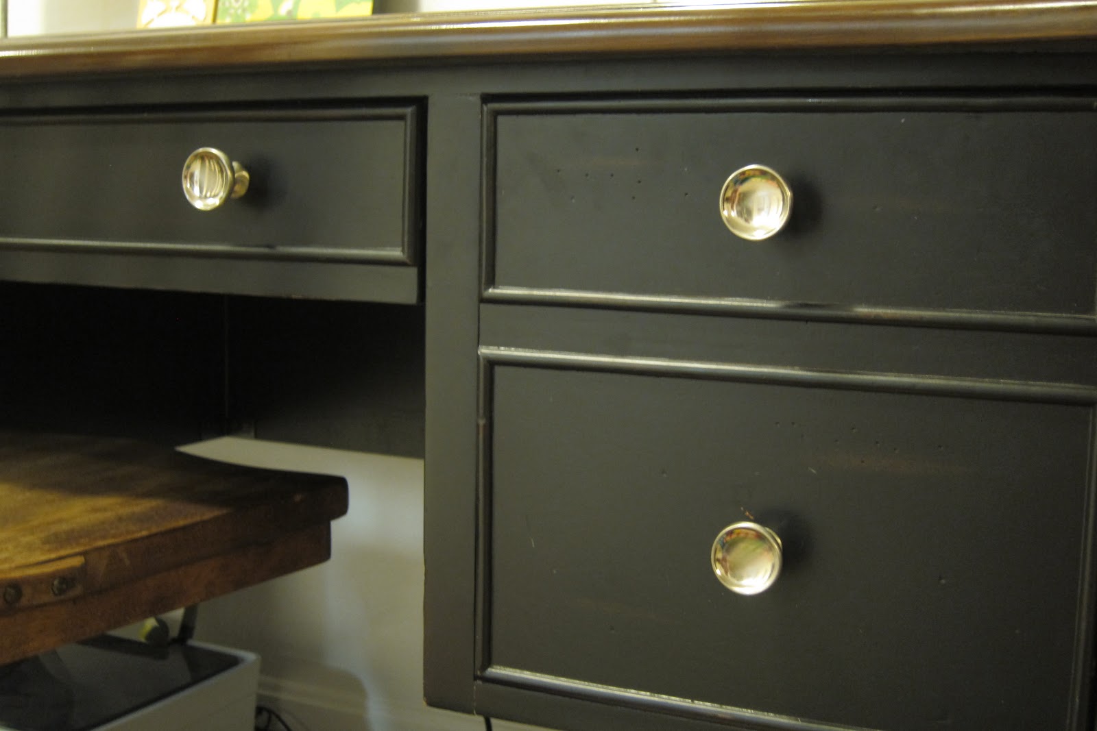 Inspired Whims Hardware Update New Desk Knobs