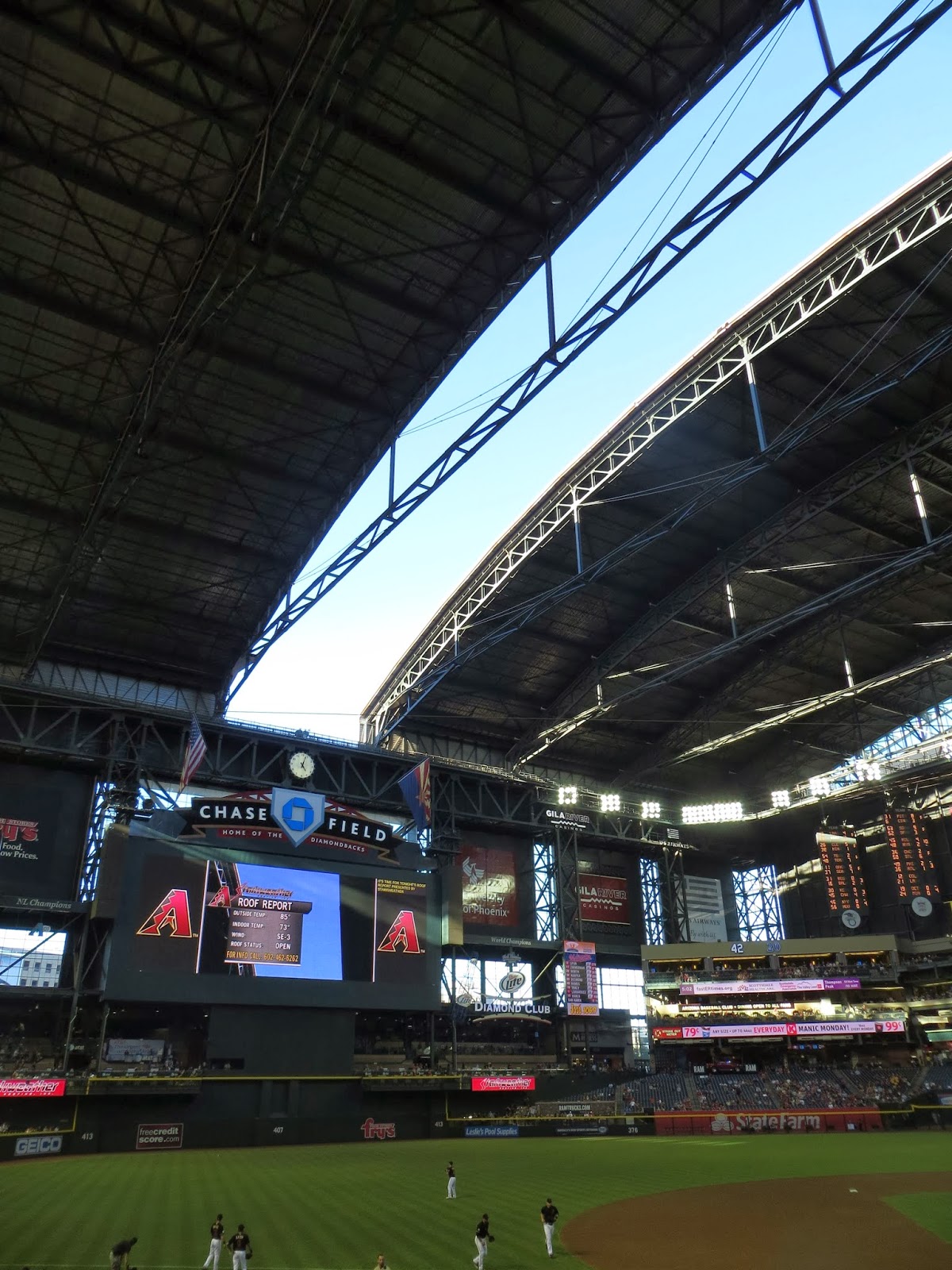 Sweet Meanderings: Chase Field in Phoenix, Arizona