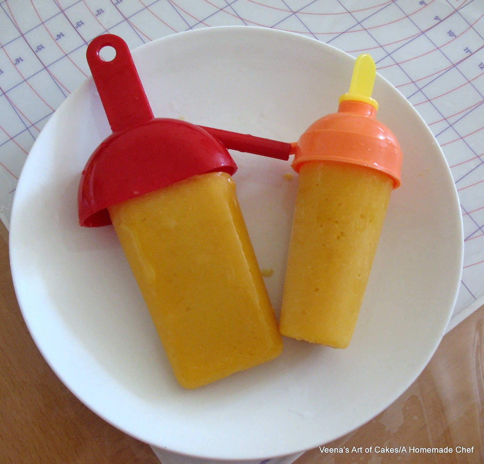 Mango Popsicle A Homemade Chef