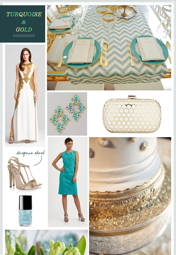 revel blog merci new york turquoise and gold Above a tiny peek at part of 