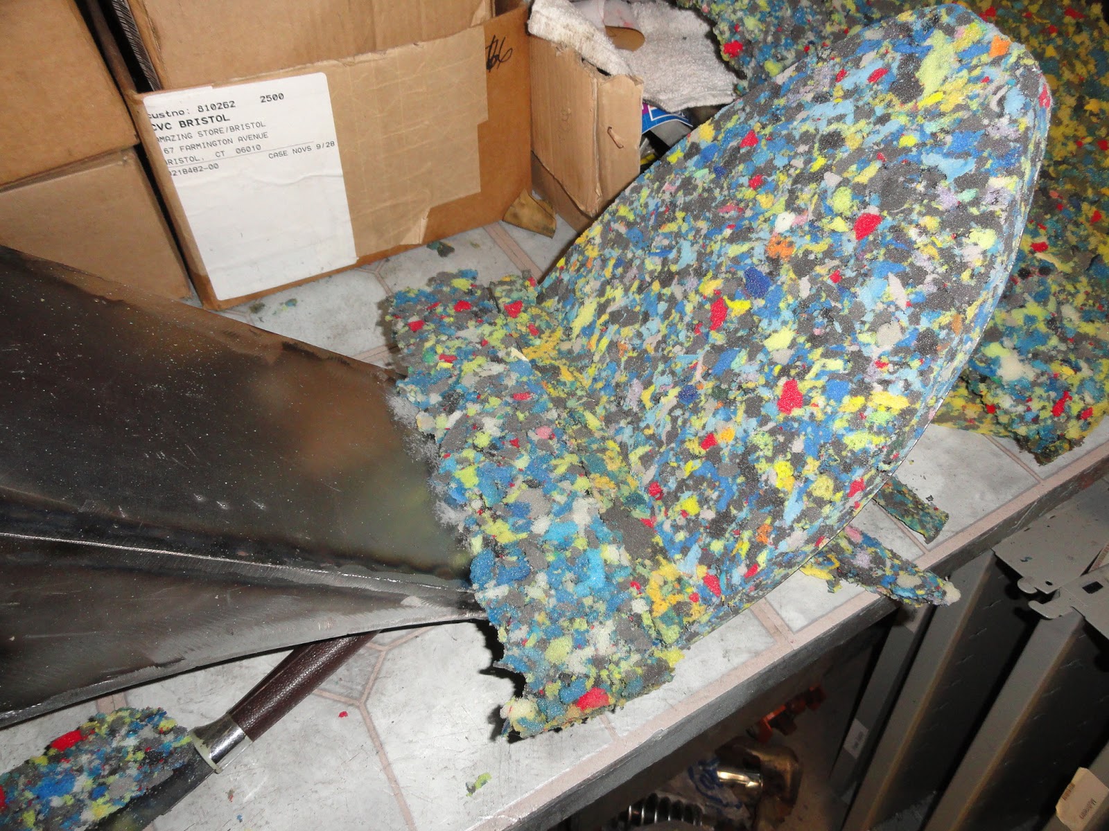 DCW Making a Chopper King/Queen seat from scratch!