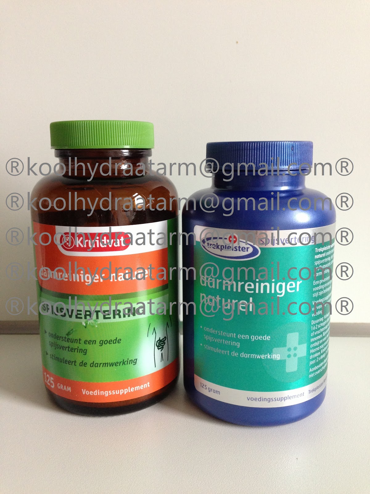 Low Carb Koolhydraatarm GOK Grip op koolhydraten Psyllium vezels