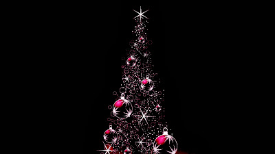 Best Christmas Tree in 3D Style HD Wallpaper