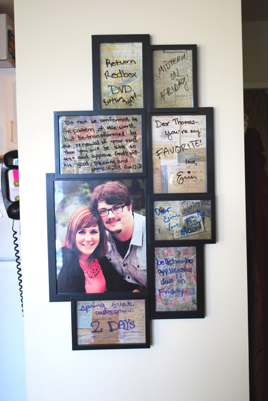 This Journey Photo Frame Memo Board