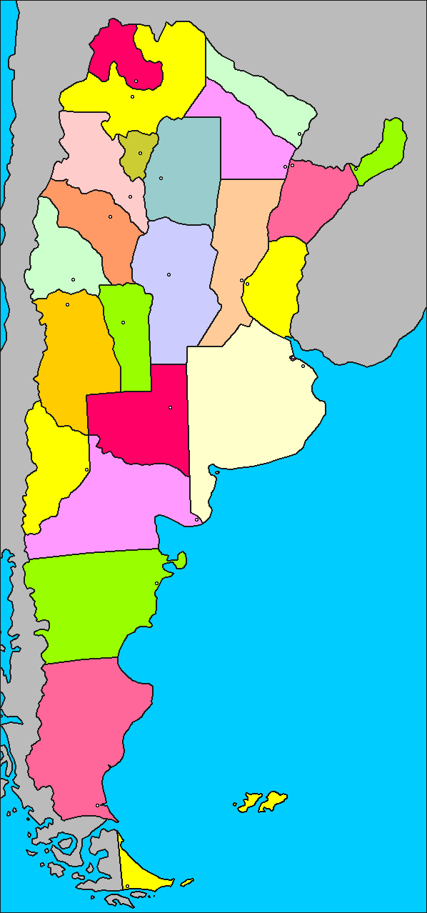 Mapa Argentina