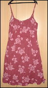 Robe d'été de marque JENNYFER. Couleur rose brique et vieux rose ? (robe ã©tã© ana)