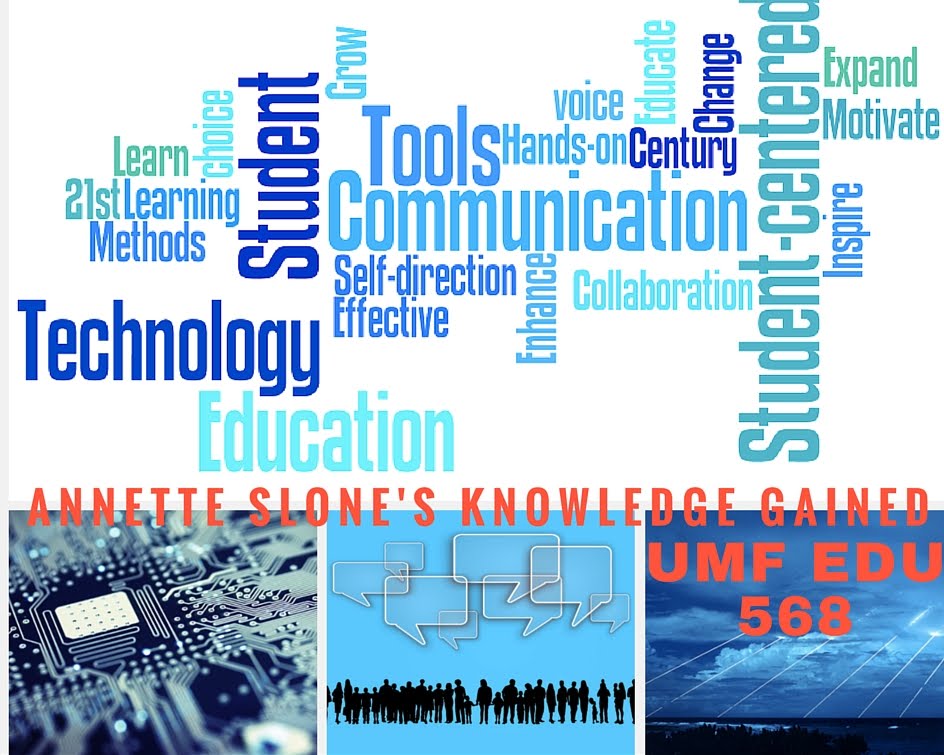 Annette Slone- Knowledge Gleaned from UMFEDU568