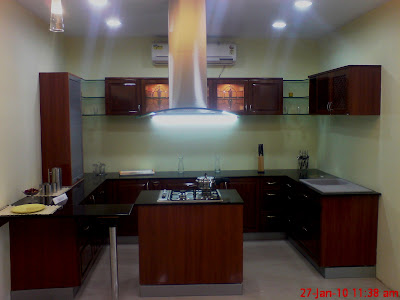 sleek kitchen