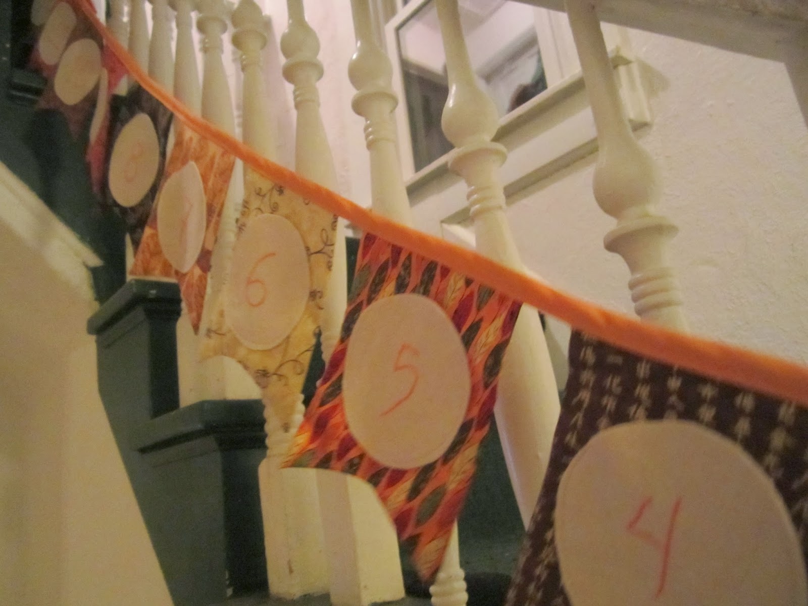 Harvest Moon by Hand Thanksgiving Countdown Calendar Art Every Day