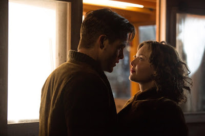 Chris Pine and Holliday Grainger in Finest Hours