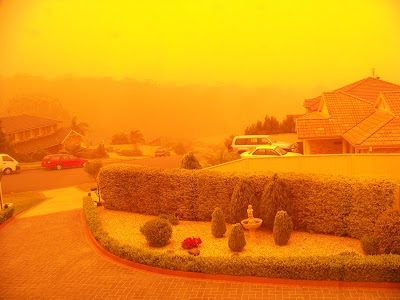 Tormenta de polvo - Dust Storm (16 fotografías)