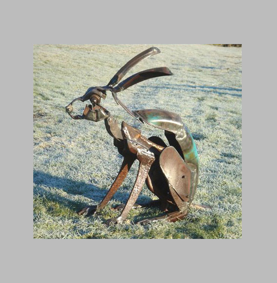 How to Recycle Metal Scrap Animal Sculptures