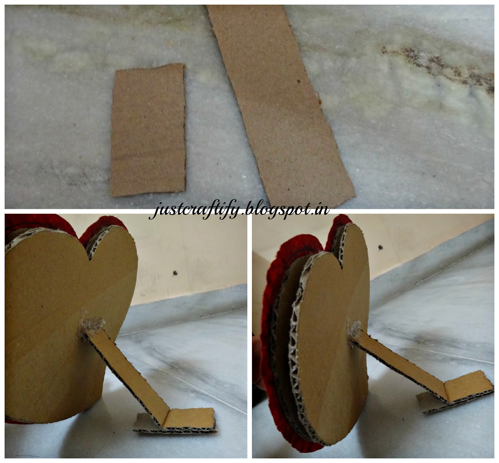 Just Craftify.!! DIY Photo Frame using Cardboard
