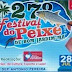 Divulgada Programação do 27º Festival do Peixe de Santa Luz