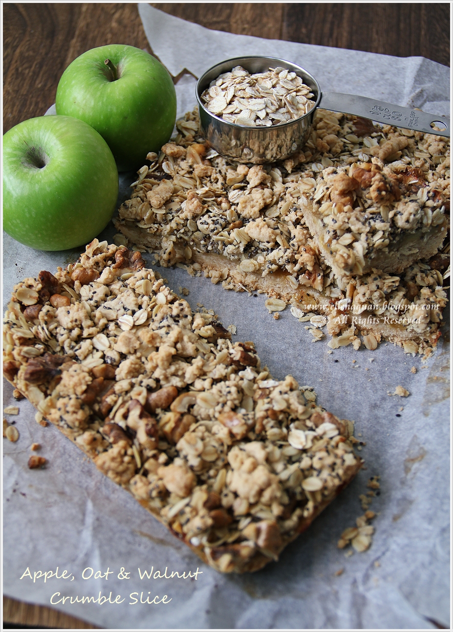 Cuisine Paradise Singapore Food Blog Recipes, Reviews And Travel Apple, Oat And Walnut