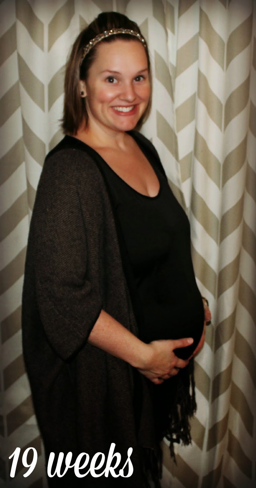 Mrs. L 19 week baby bump