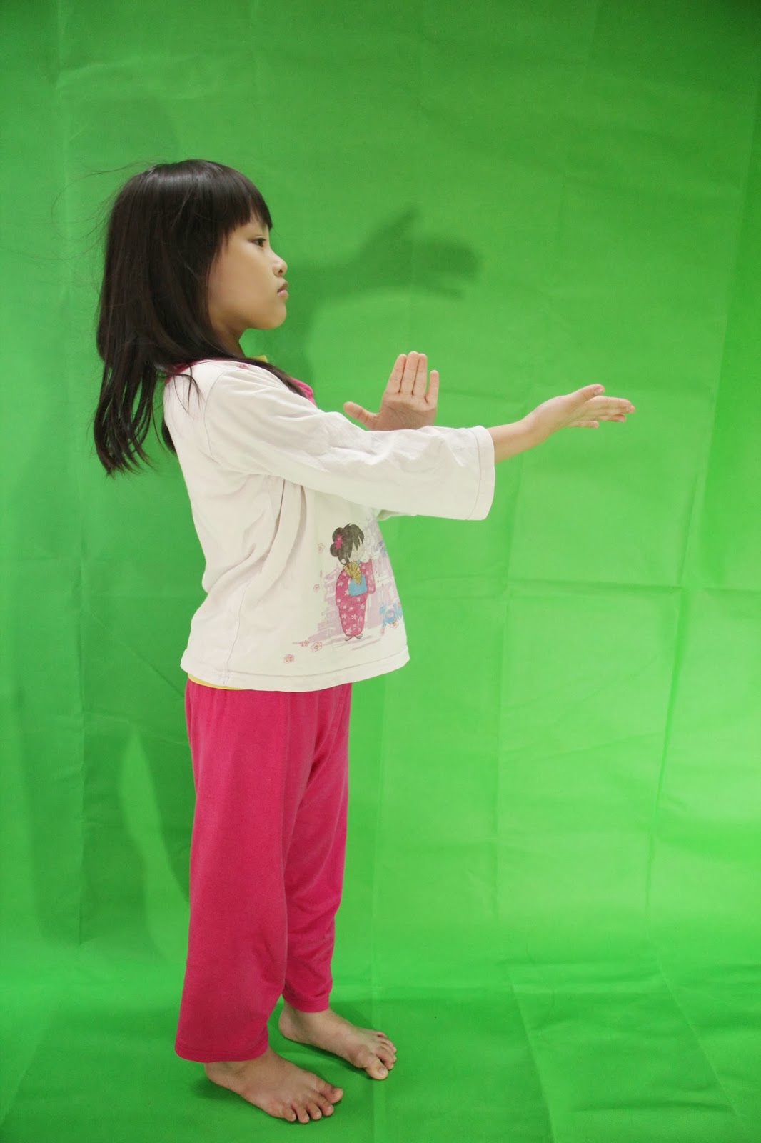 Our Family Diary Green Screen Fun Aug13