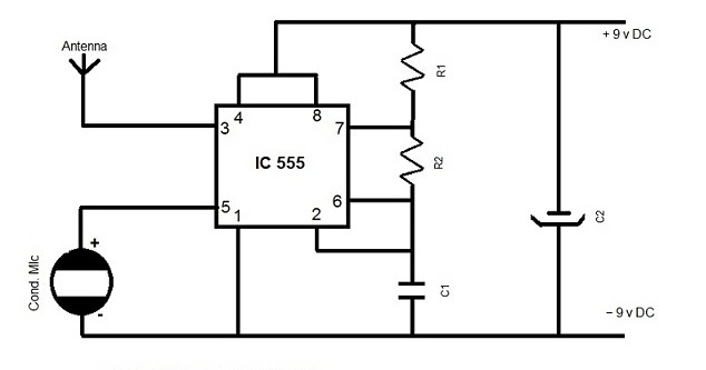 ELECTRONICS FOR BEGINNER'S: AM TRANSMITTER USING 555