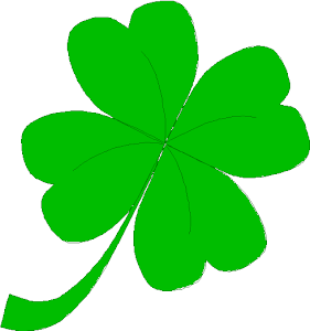 Irish Icons - shamrock or also known as clover