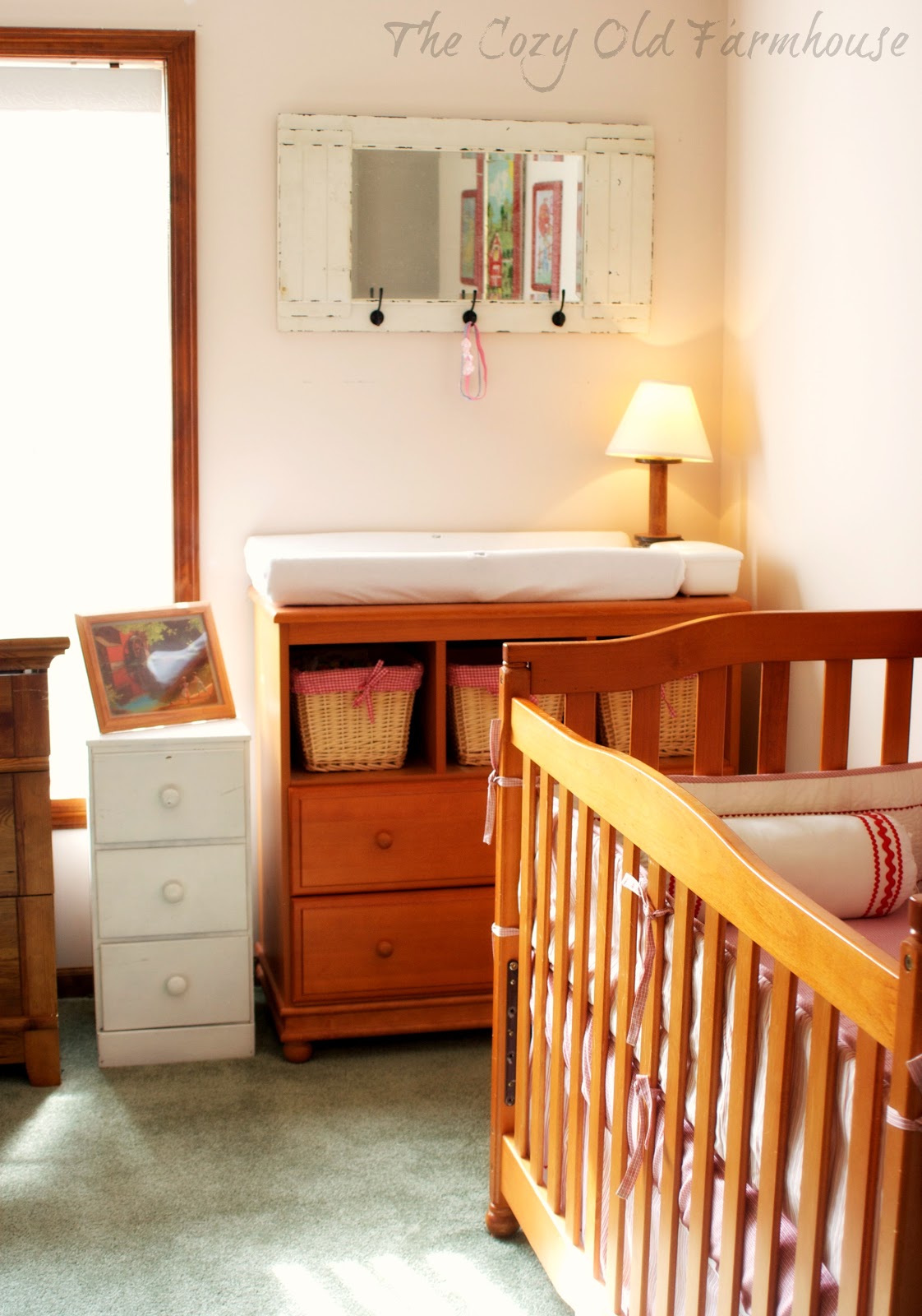 The Cozy Old "Farmhouse": Frugal Farm Themed Nursery Decor