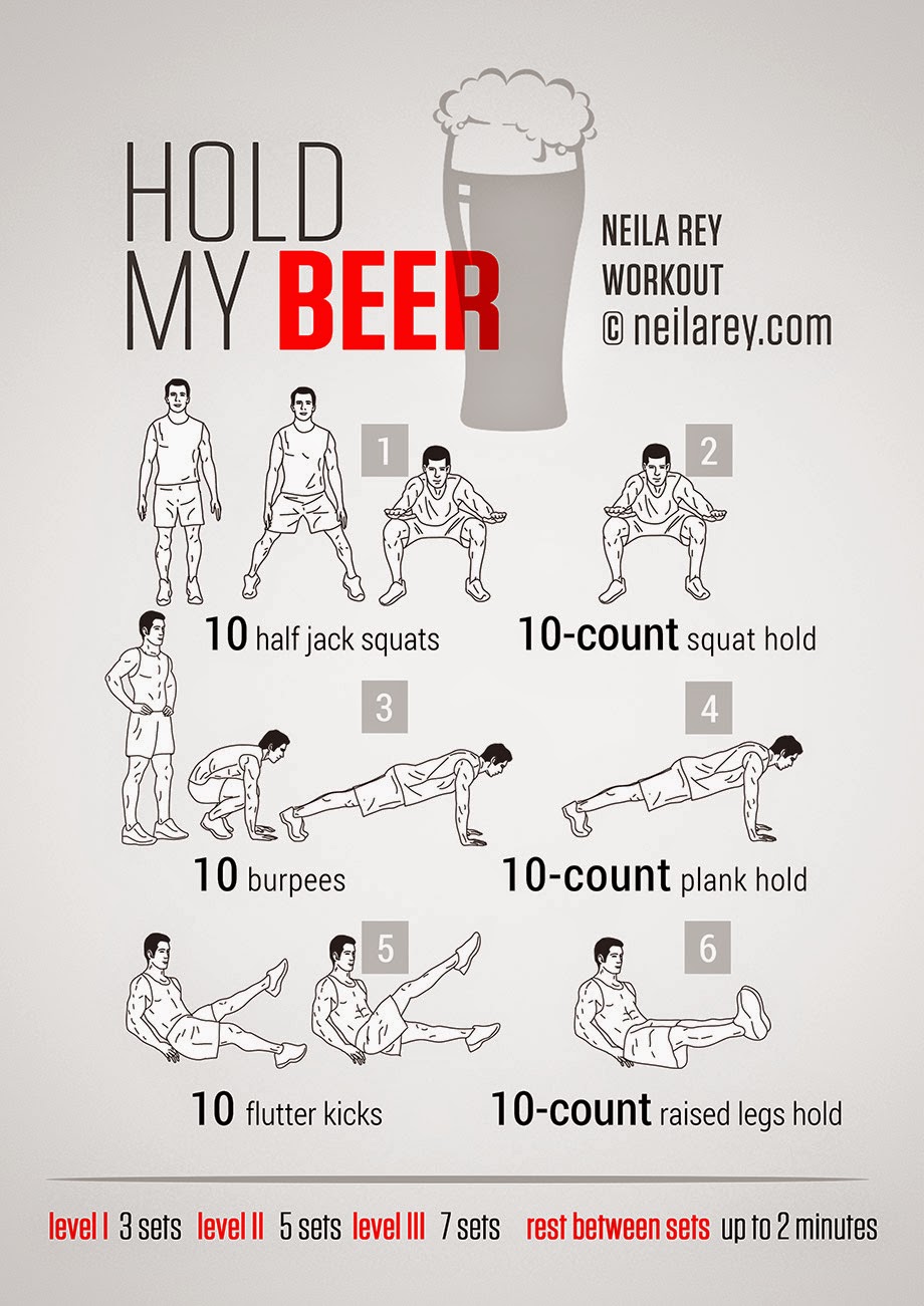 Puff2Tuff Fitness and Health Hold My Beer Workout