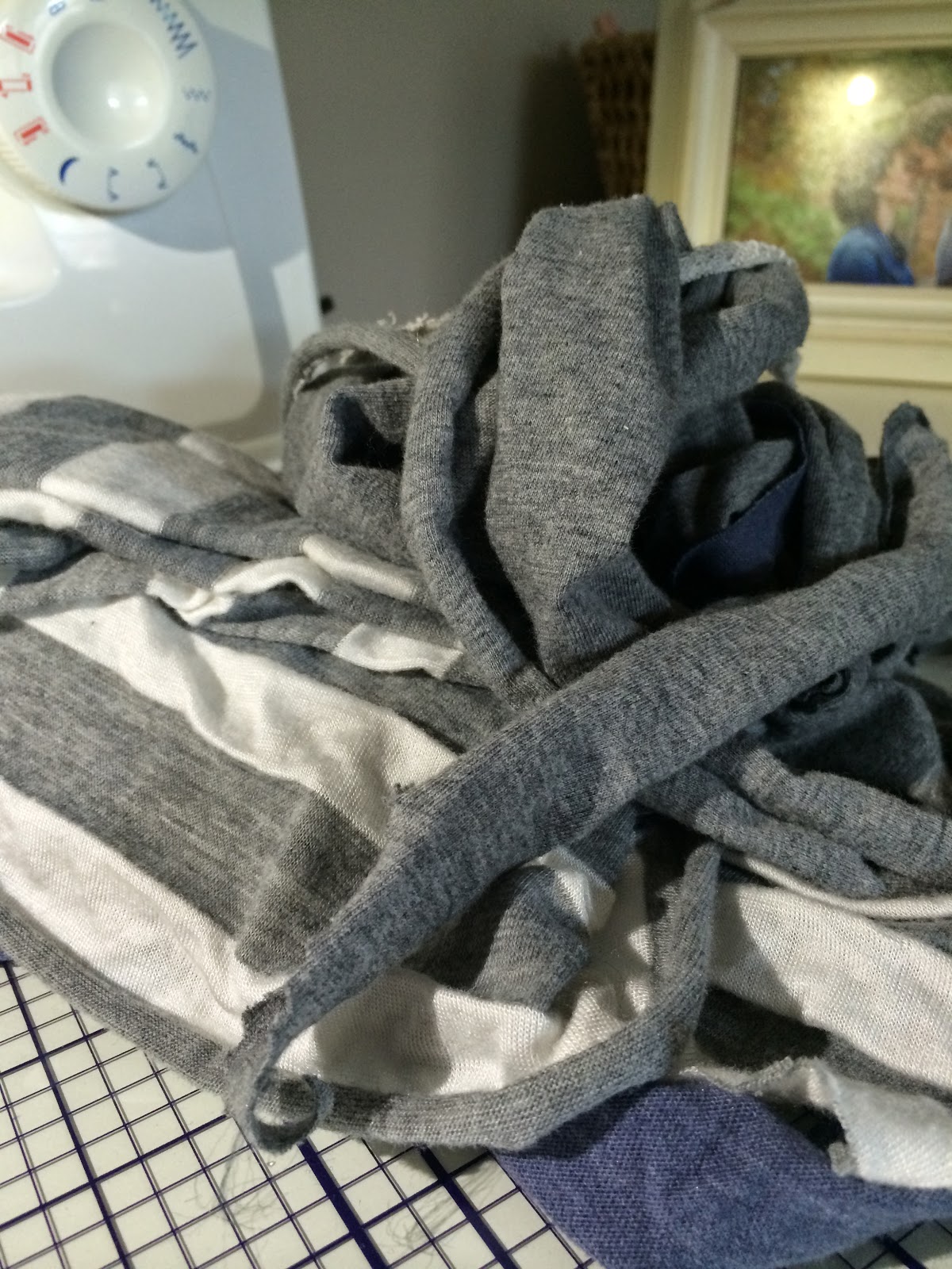 Cut Now, Measure Later Cleaning up the scraps Braided Headbands