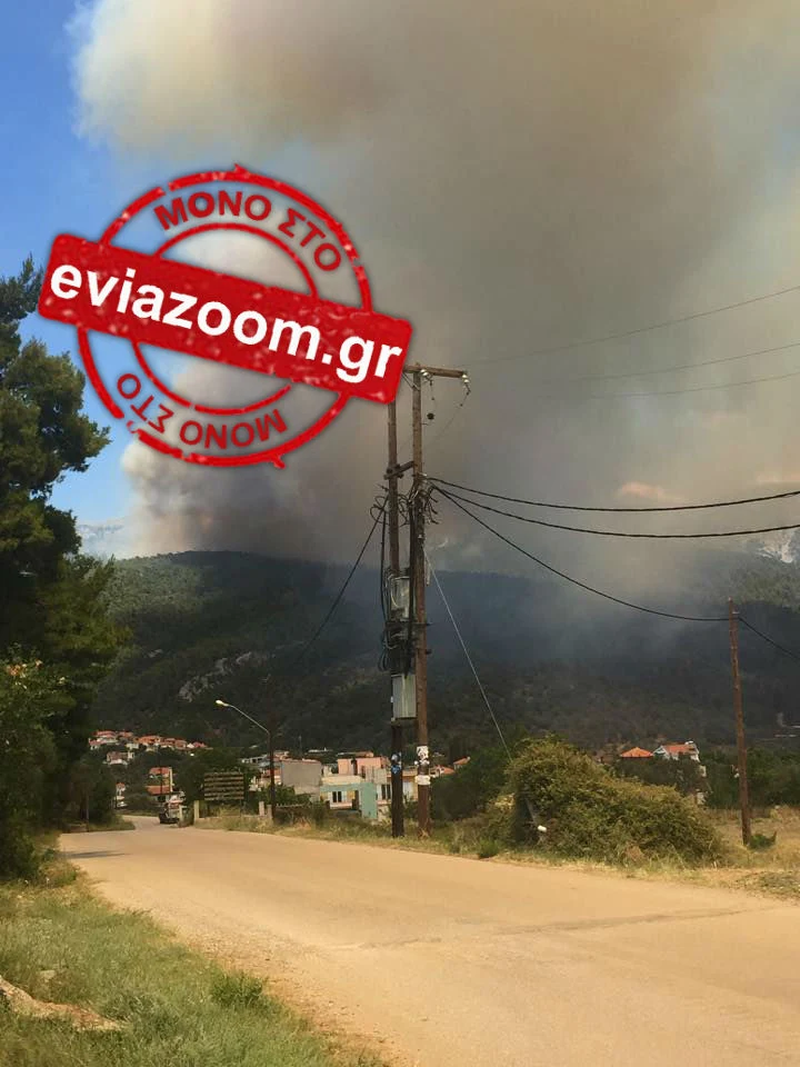 Συναγερμός στη Μακρυκάπα: Η φωτιά πλησιάζει κατοικημένη περιοχή - Δείτε ΦΩΤΟ