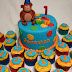 Baby Girl 1st Birthday Cake Pinterest