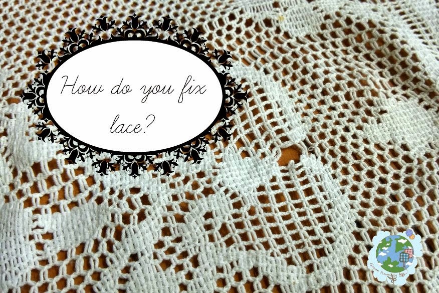 Fix It Friday How do you repair lace? AGY TEXTILE ARTIST
