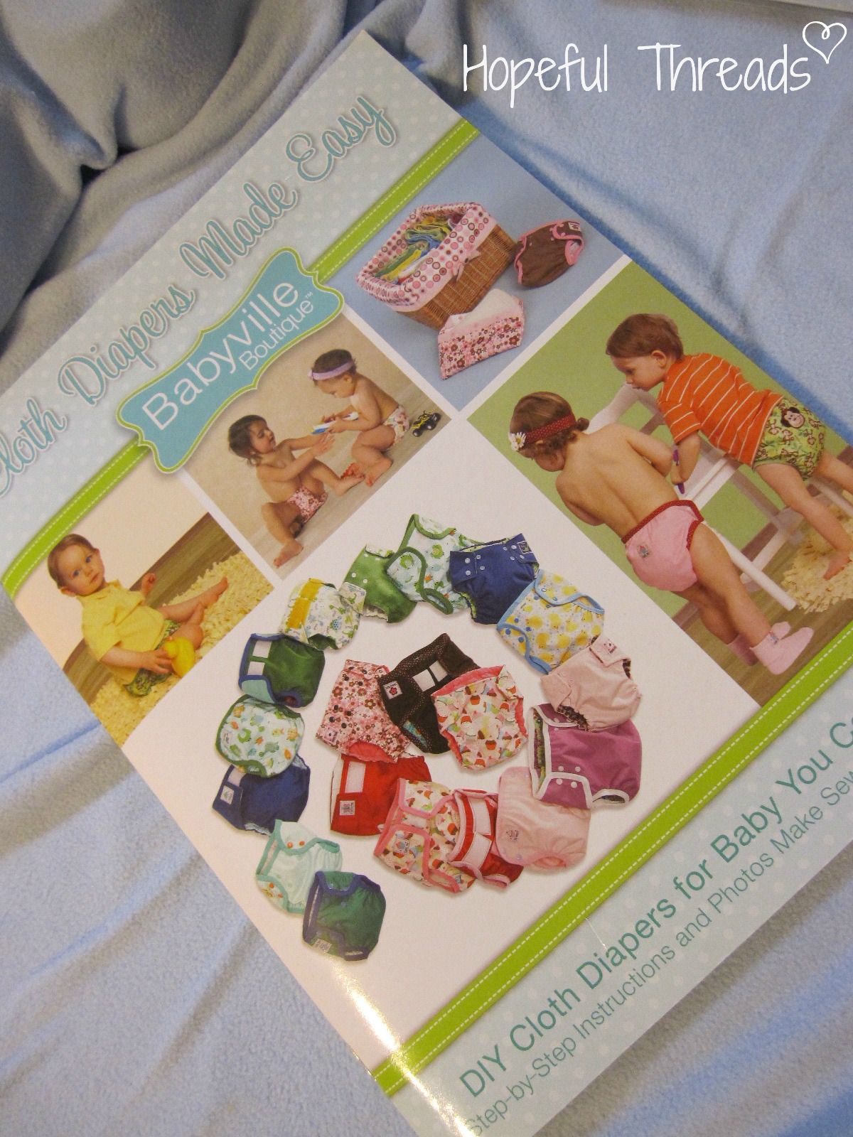 Hopeful Threads Pattern/Product Review Babyville Boutique Cloth