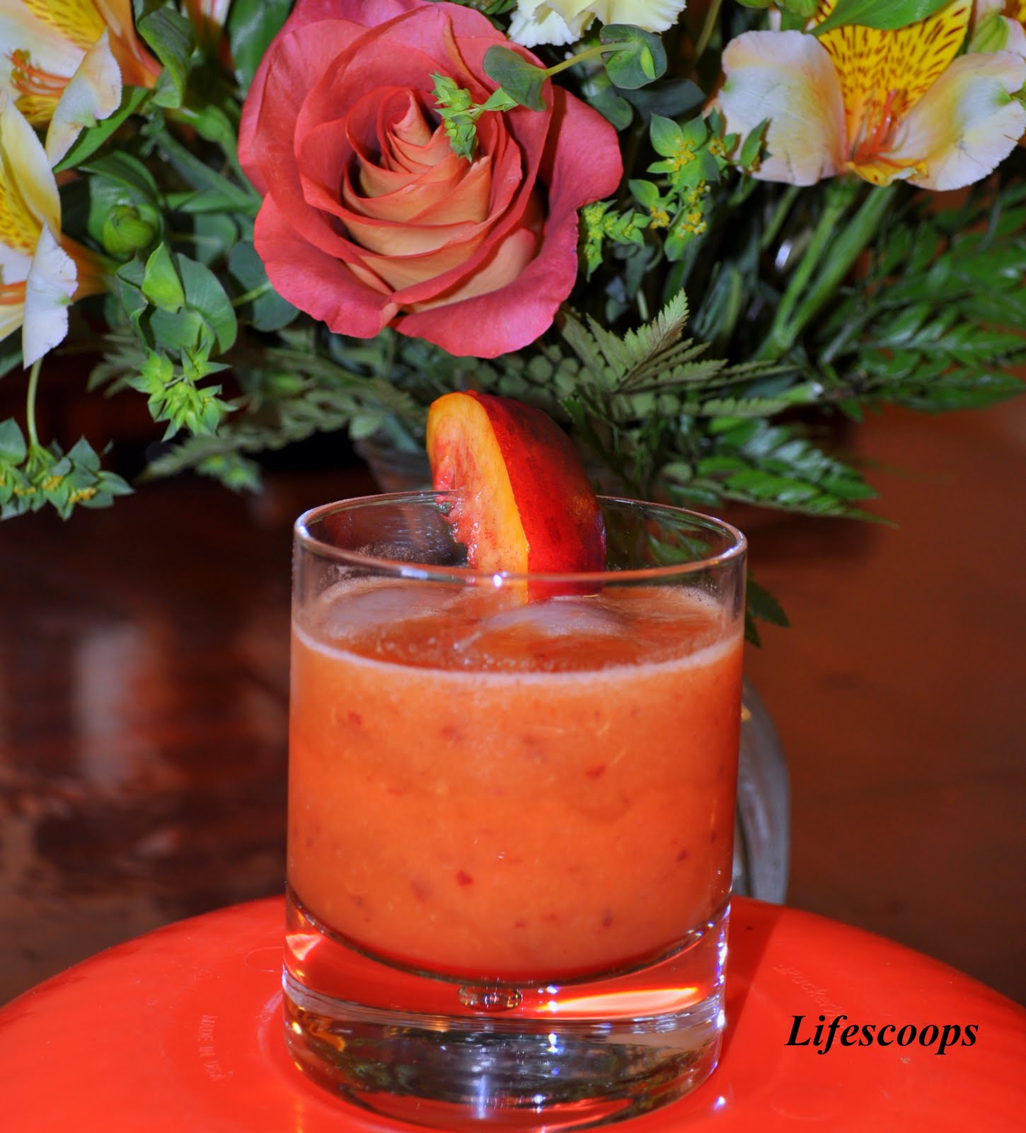 Life Scoops Nectarine Fruit Punch