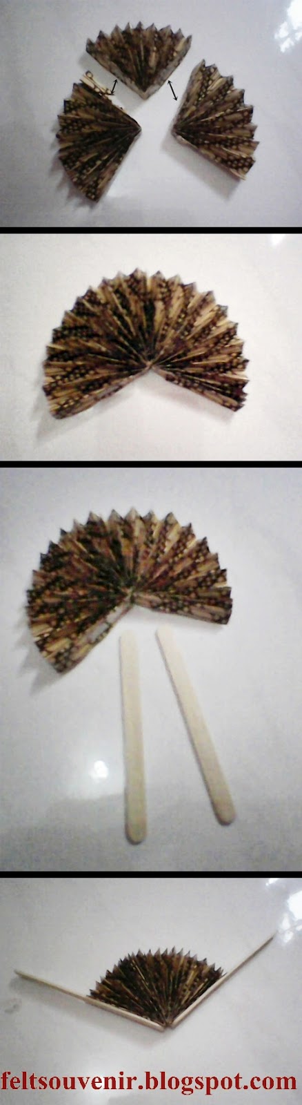 Cara Membuat Kipas dari Kertas