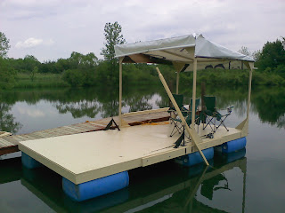 wooden pontoon boats