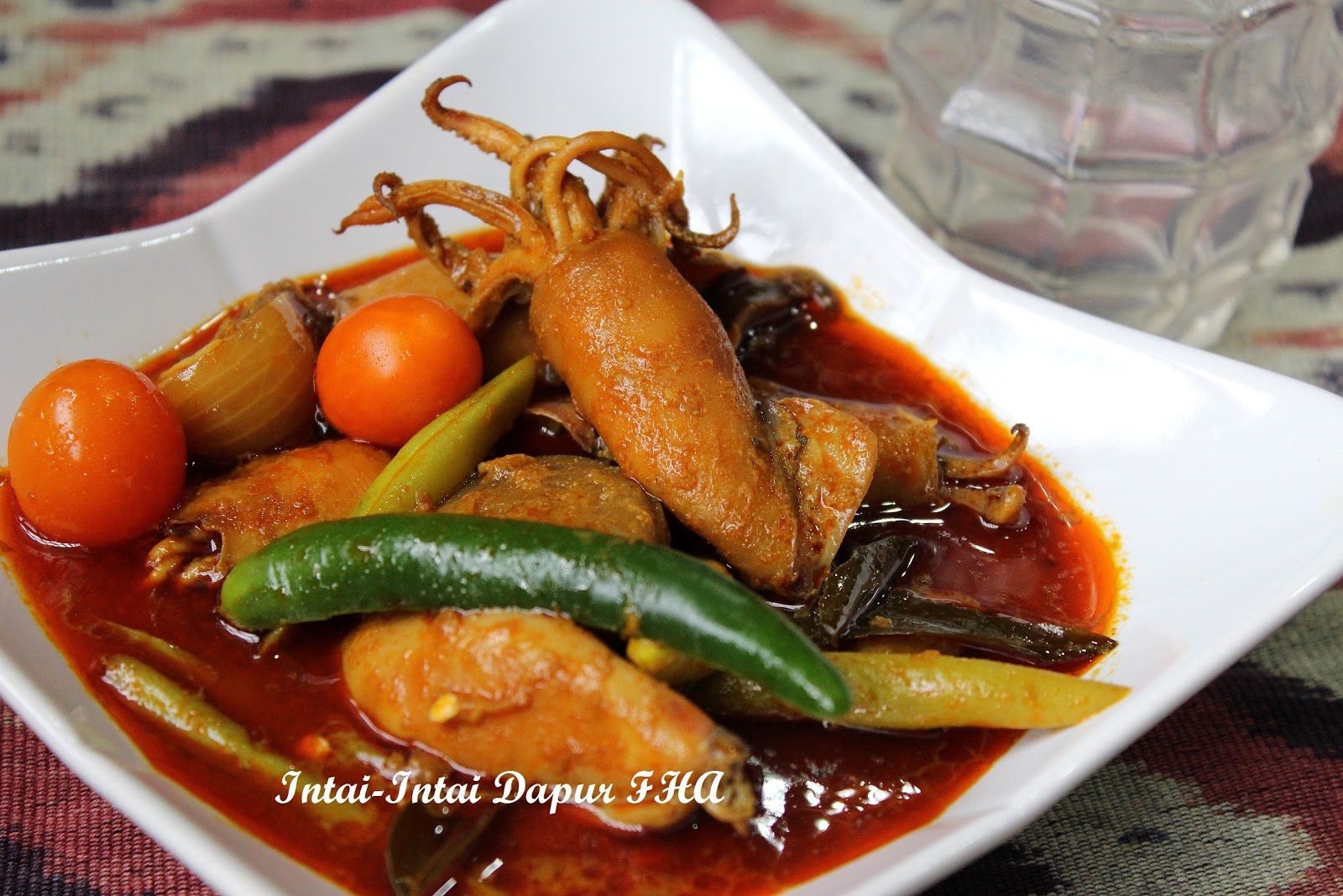 Intai Intai Dapur Fha Gulai Sotong Kacang Buncis