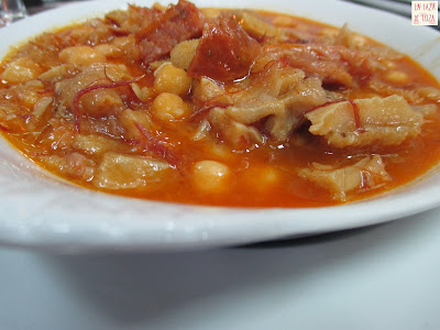 Callos Con Garbanzos (menudo Gaditano)
