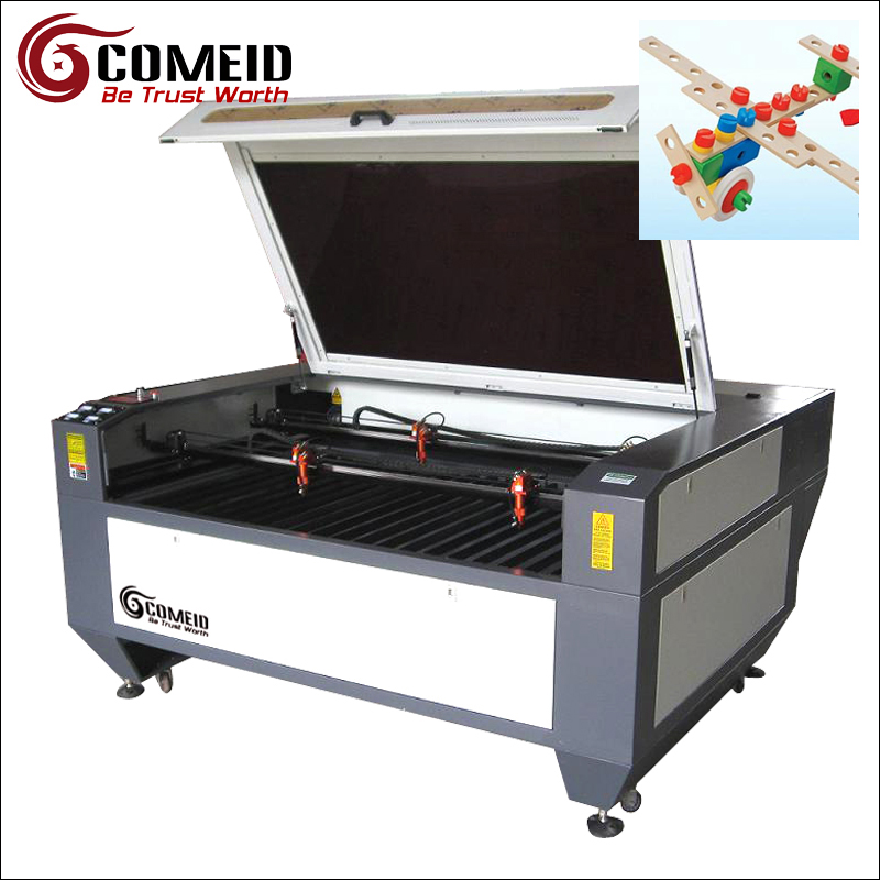 CNCSalon Four Head Laser Engraving and Cutting Machine for Fabrics