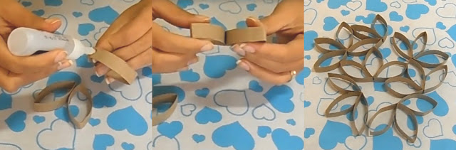DIY+moldura+espelho+rolo+papel+higiênico