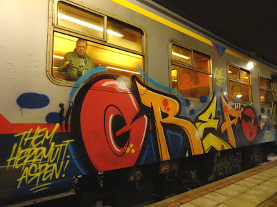 train graffiti