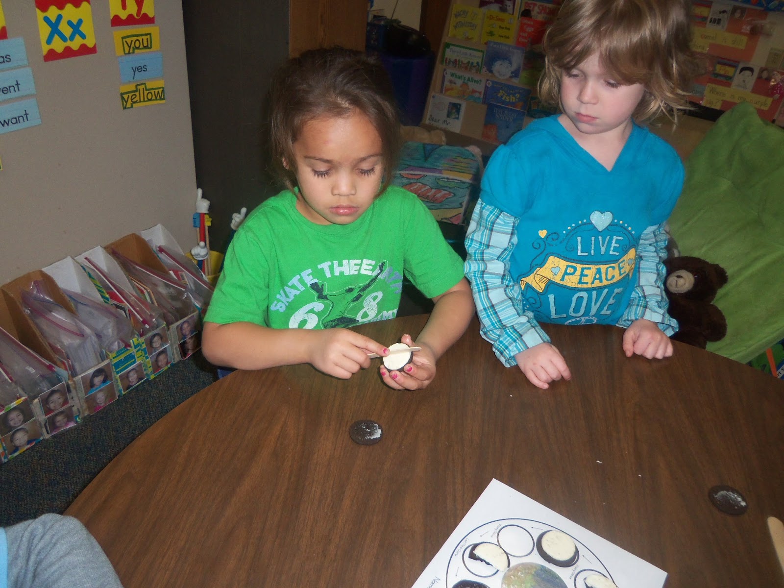 Mrs. Wood's Kindergarten Class: Moon Phases