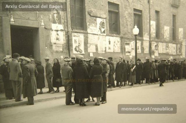 Històries Manresanes Les eleccions generals de 1936 cara o creu
