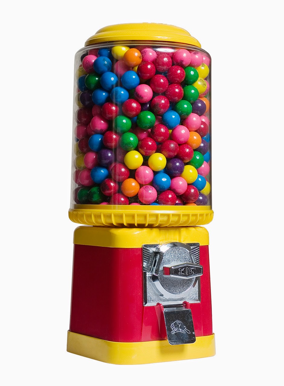 Автомат с игрушками в капсулах