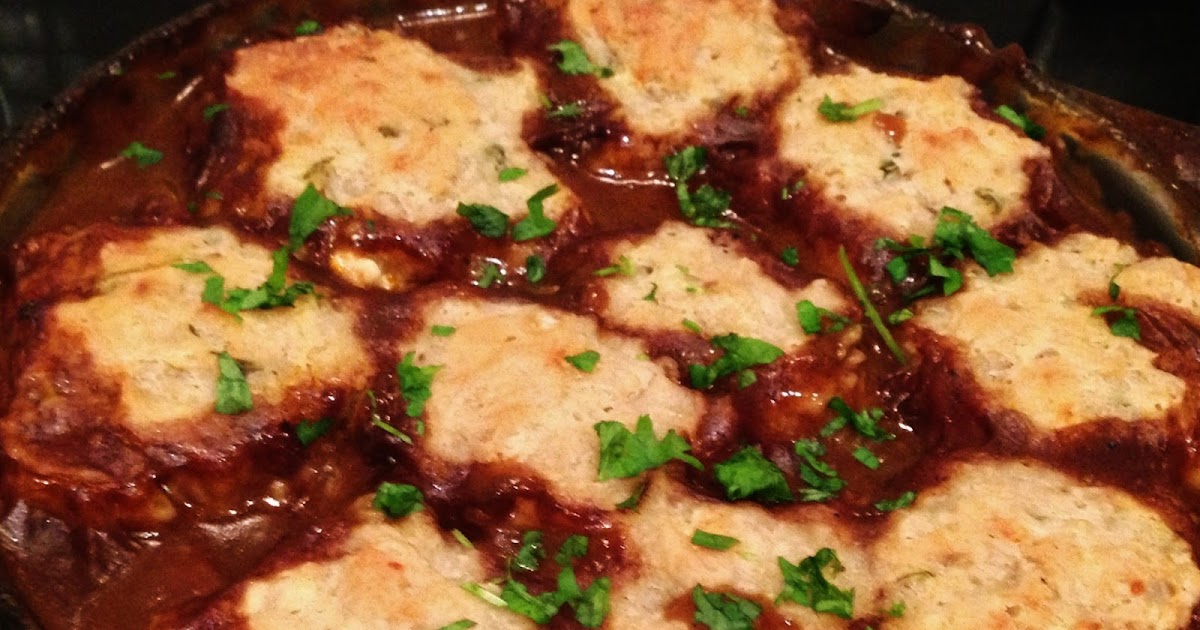 the Best Recipes Beef & Ale Casserole with Horseradish & Stilton Dumplings