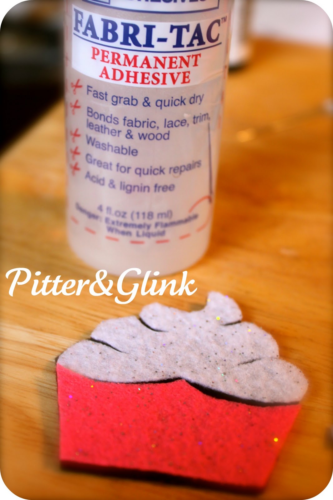 PitterAndGlink {Cupcake Hair Clip}