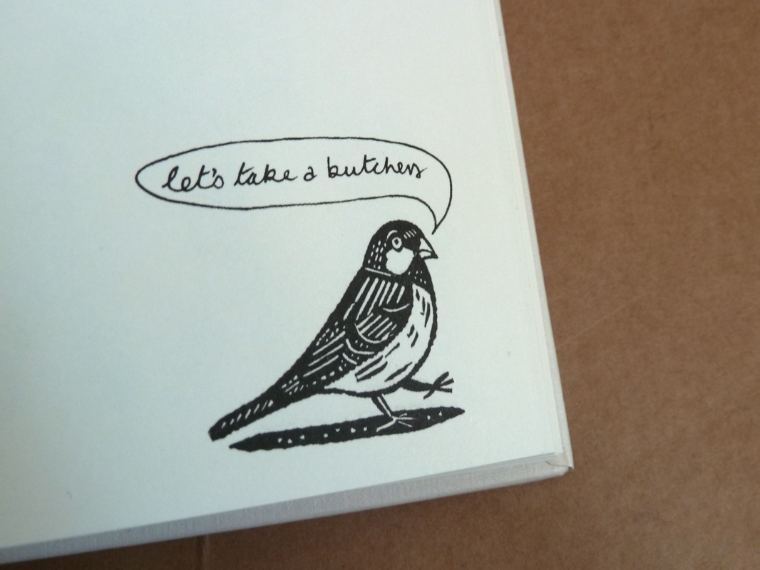 An Alphabet of London linocut book by Christopher Brown LinocutBoy