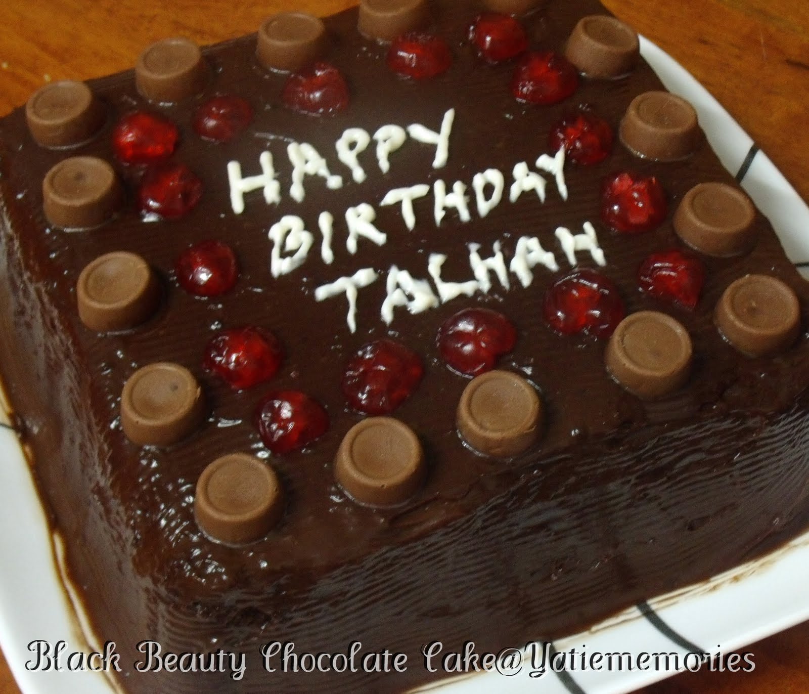 Sinar Kehidupanku Black Beauty Chocolate Cake
