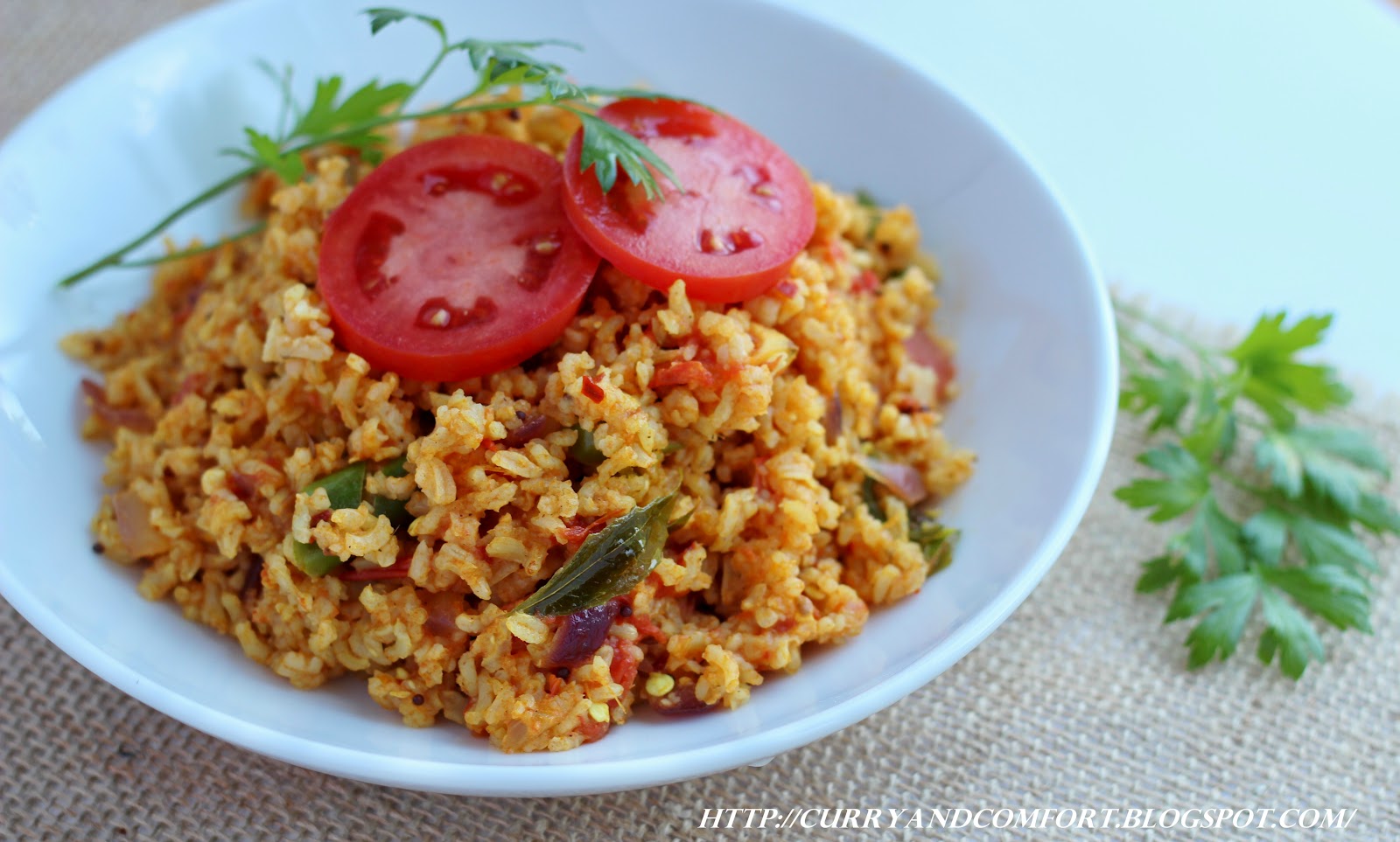 Kitchen Simmer Spicy Tomato Rice