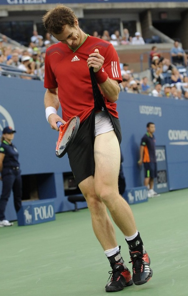 Is Underwear Modeling in Andy Murray's Future? 