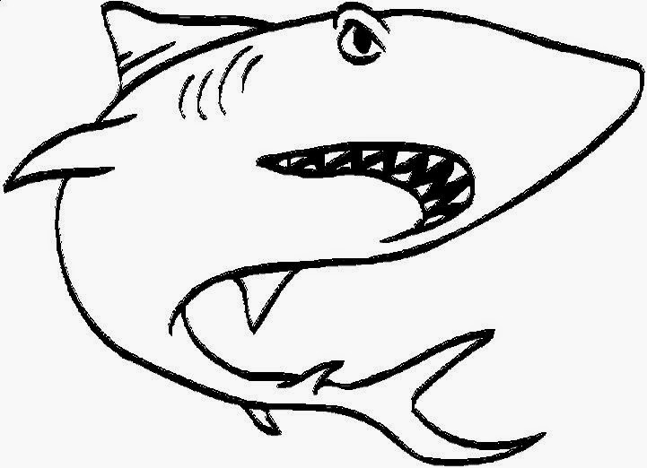 Coloring Sharks coloring pictures of sharks